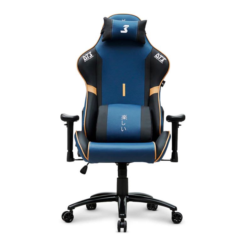 Cadeira Gamer DT3 Tanoshii, Preto e Azul, 13770-8