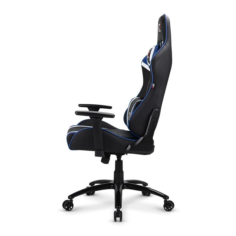 Cadeira Gamer DT3 Modena V2, Preta e Azul, 13785-4