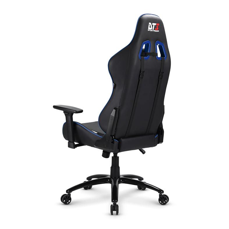 Cadeira Gamer DT3 Modena V2, Preta e Azul, 13785-4