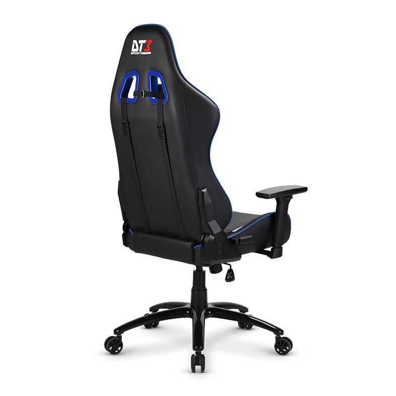 Cadeira Gamer DT3 Modena V2, Preta e Azul, 13785-4