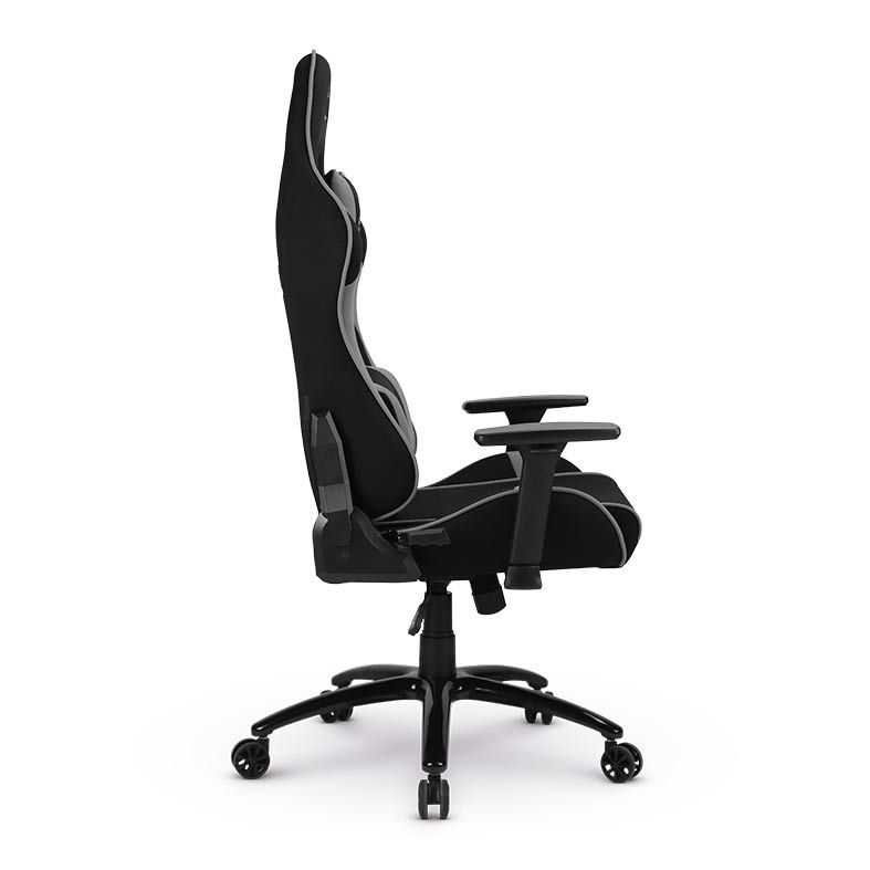 Cadeira Gamer DT3 Mizano Fabric V2, Preta e Cinza, 13799-9