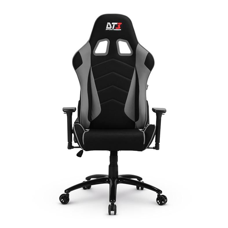 Cadeira Gamer DT3 Mizano Fabric V2, Preta e Cinza, 13799-9