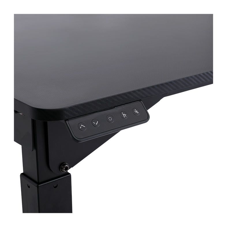 Mesa DT3 Office F40, Altura Ajustavel, Preta, 13886-6