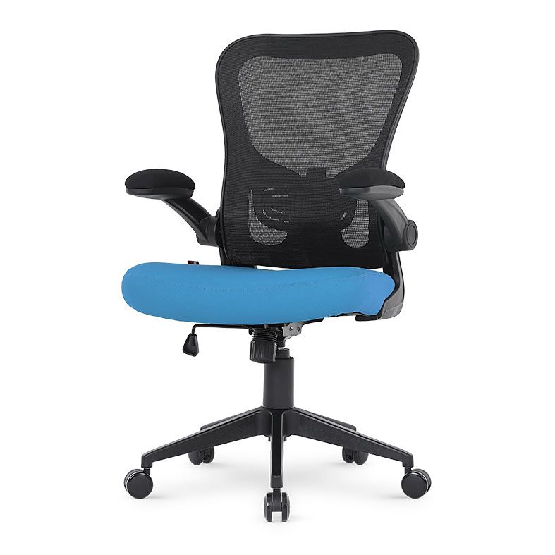 Cadeira Office DT3 Vita, Preto e Azul, 13905-8