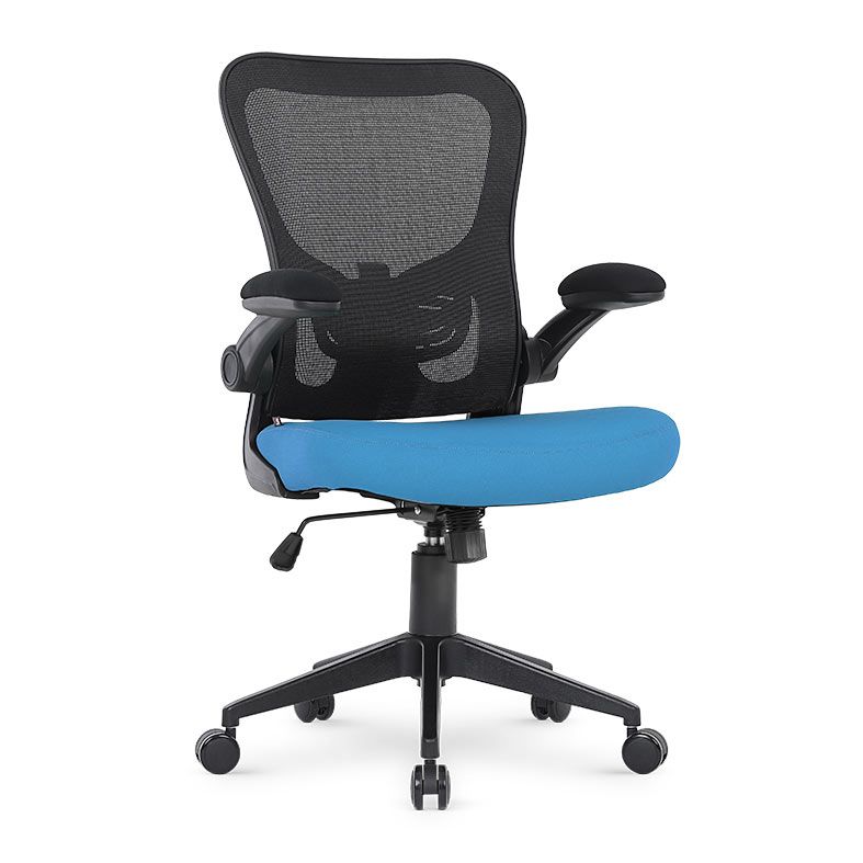 Cadeira Office DT3 Vita, Preto e Azul, 13905-8