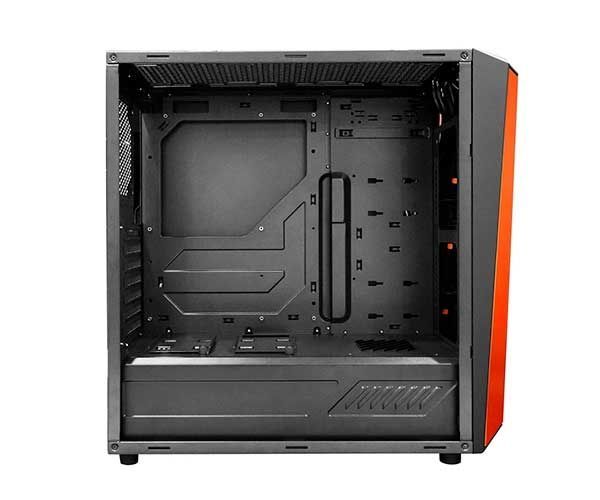 Gabinete Raidmax Delta Preto Com Laranja, 13WO