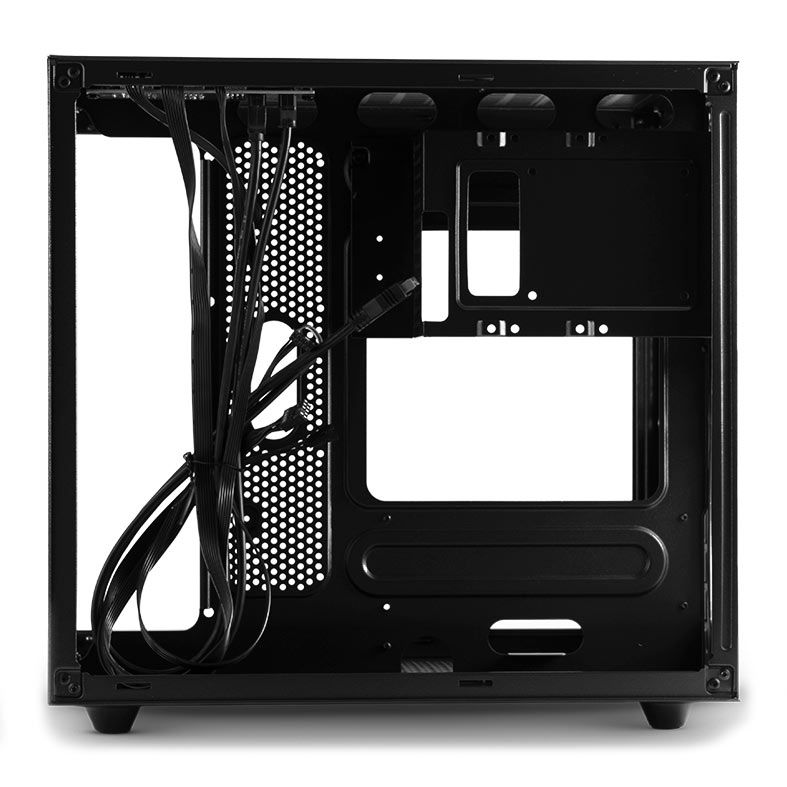 Gabinete Gamer DT3 Hyperflow, Mini-Tower, Lateral de Vidro, Preto, 14139-8