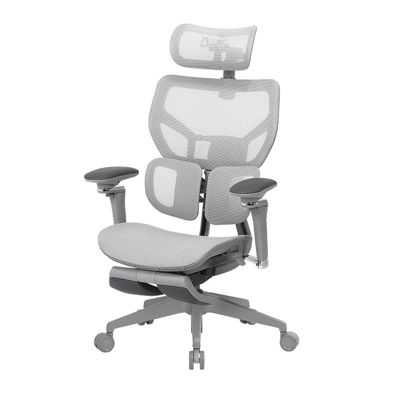 Cadeira Ergonomica DT3 Glacius Mesh FT, Gray, 14743-9