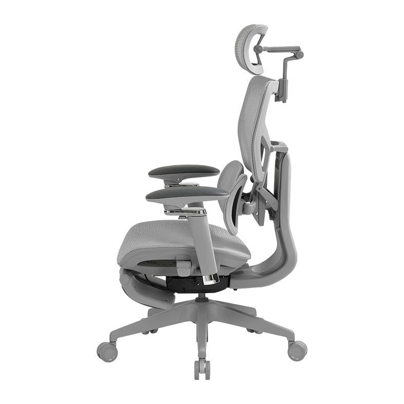 Cadeira Ergonomica DT3 Glacius Mesh FT, Gray, 14743-9