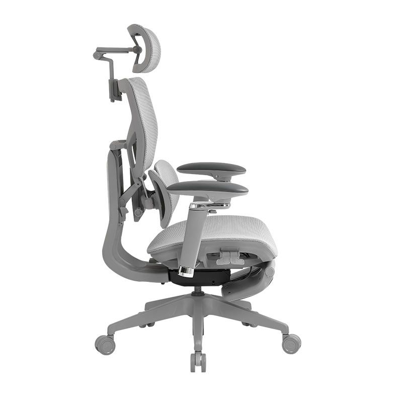 Cadeira Ergonomica DT3 Glacius Mesh FT, Gray, 14743-9