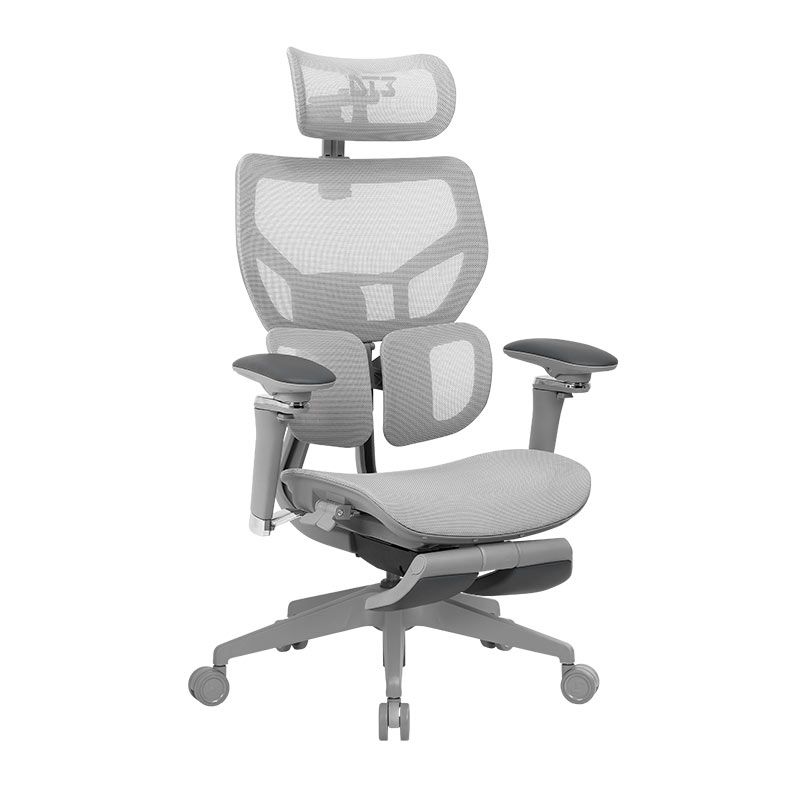 Cadeira Ergonomica DT3 Glacius Mesh FT, Gray, 14743-9