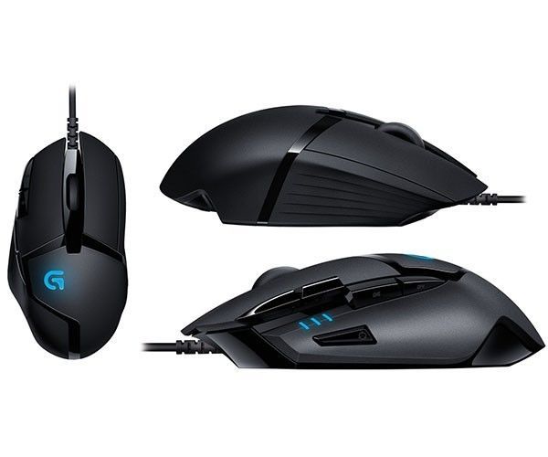 Mouse Gamer Logitech G402 Hyperion Fury 1000Hz 1ms Preto, 910-004067