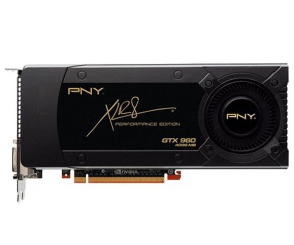 Placa de Video PNY GeForce GTX 960 4GB GDDR5 128-bit, VCGGTX9604XPB