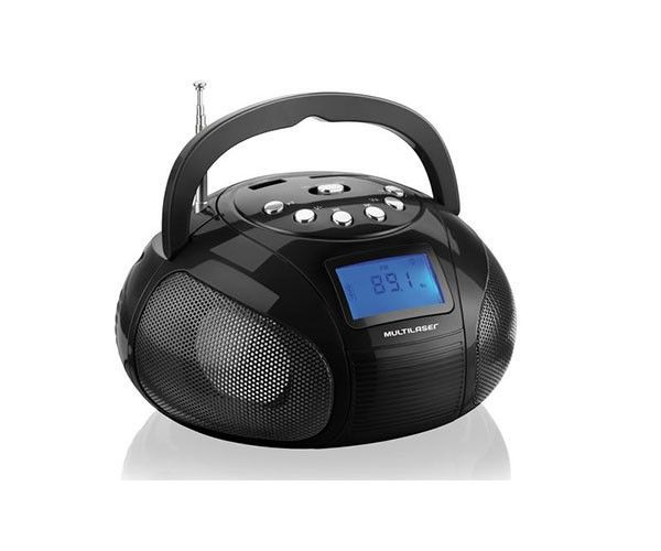 Caixa de Som Multi Mini Boom 10w Preta, SP145