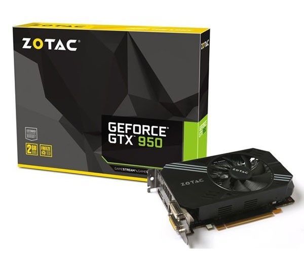 Placa de Video Zotac GeForce GTX 950 2GB GDDR5 128-bit, ZT-90601-10L