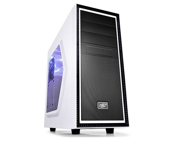 Gabinete DeepCool Tesseract WH com Janela, DP-ATX-TSRSWWH - BOX