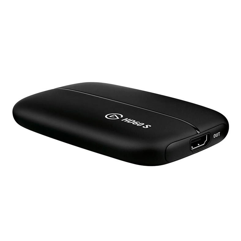Placa de Captura Externo Elgato HD60 S 1080p 60FPS HDMI/USB3, 1GC109901004