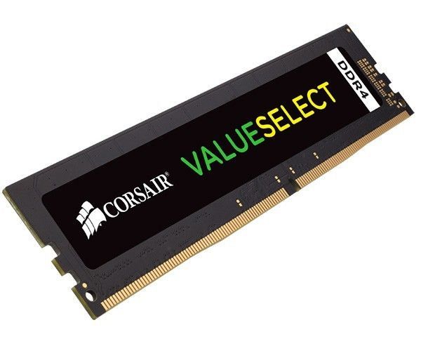 Memoria Corsair Value Select 8GB (1x8) DDR4 2133MHz C15 Preta, CMV8GX4M1A2133C15