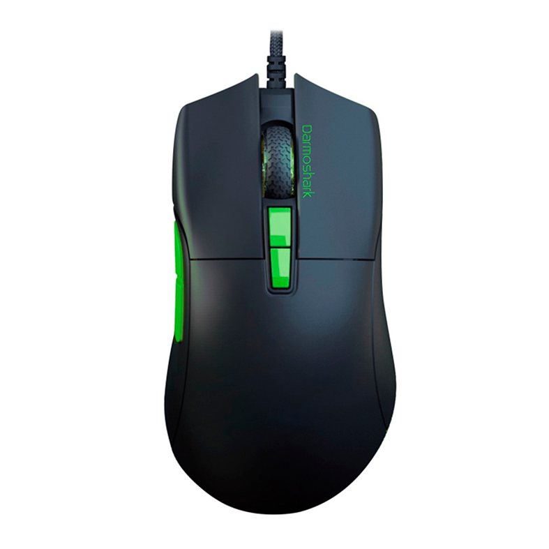 Mouse Gamer Darmoshark N3, 6400DPI, 7 Botoes, Preto, 2-MG-N3-BK-WW