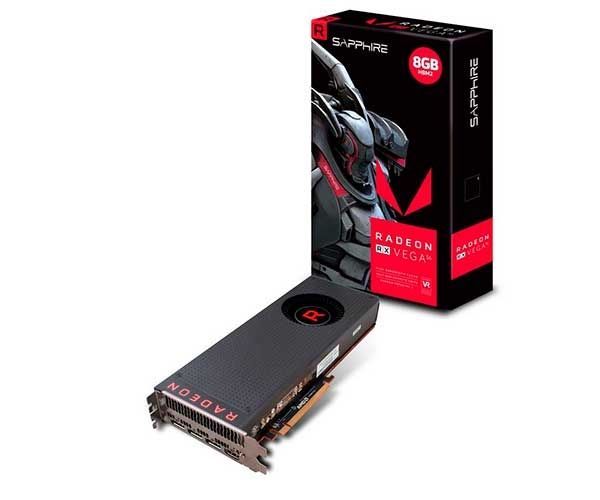 Placa de Video SAPPHIRE Radeon RX VEGA 56 8Gb HBM2, 21276-00-20G