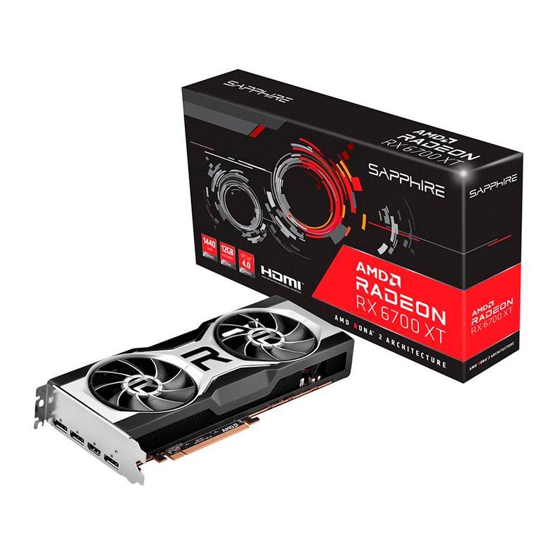 Placa de Video Sapphire Radeon RX 6700 XT 12GB GDDR6 192-bit