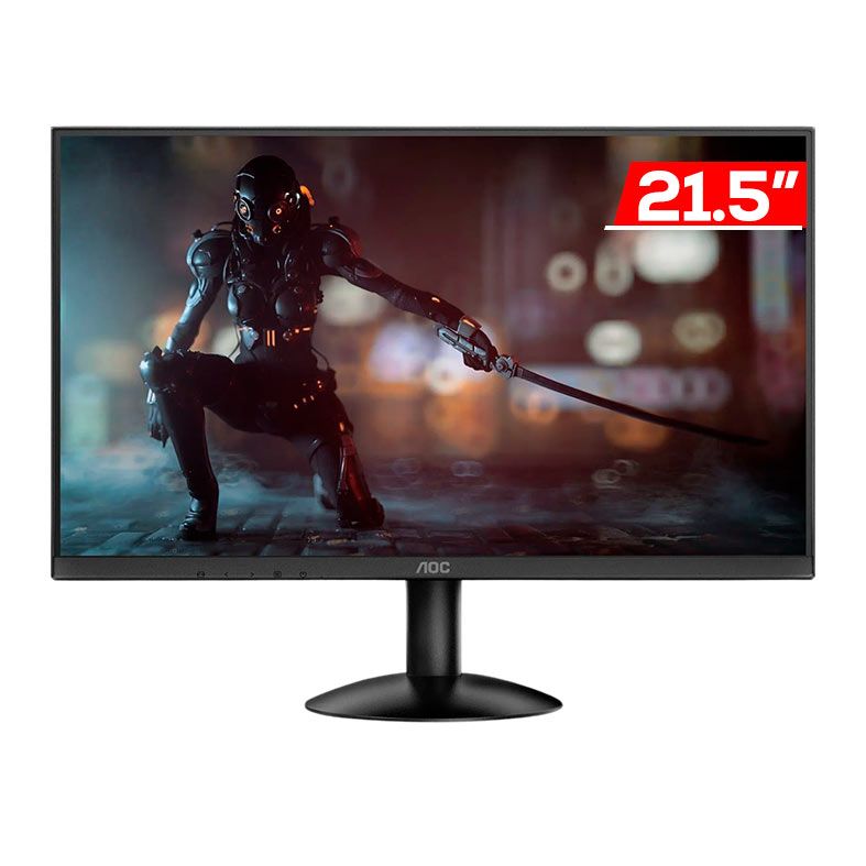 OPENBOX - Monitor Gamer AOC, 21.5 Pol, VA, FHD, 1ms, 120Hz, Adaptive-Sync, HDMI/VGA, 22B30HM23