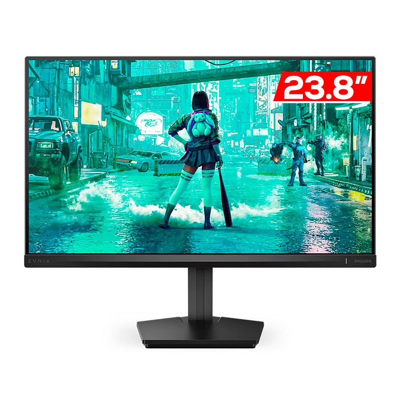 OPENBOX - Monitor Gamer Philips Evnia, 23.8 Pol, IPS, FHD, 0.3ms, 200Hz, HDMI/DP, 24M2N3200FQ