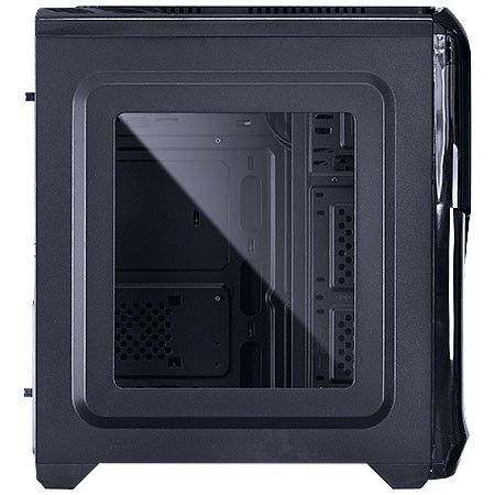 Gabinete Vinik VX Gaming Twister V2 Preto LED Vermelho, 25349