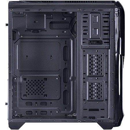 Gabinete Vinik VX Gaming Twister V2 Preto LED Vermelho, 25349