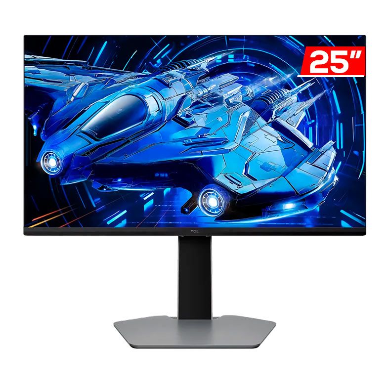 OPENBOX - Monitor Gamer TCL 25G64, 25 Pol, QD-Mini LED, FHD, 1ms, 300Hz, G-Sync/FreeSync Premium, HDMI/DP, 25G64