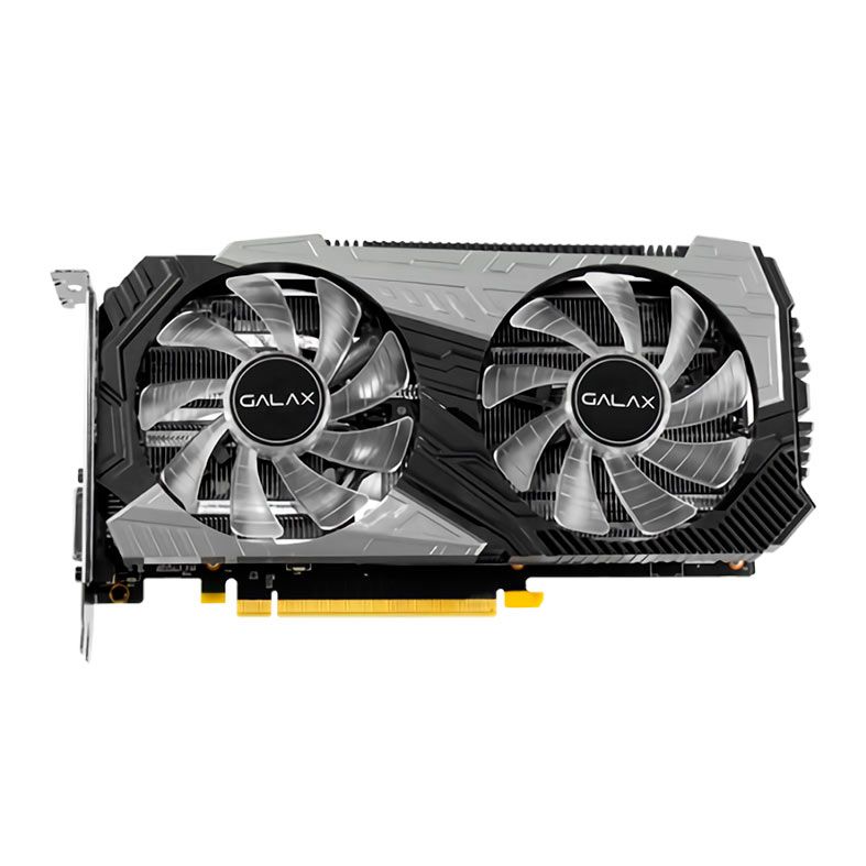 Placa de Video Galax GeForce RTX 2060 Plus 1-Click OC, 6GB, GDDR6, 192-bit, 26NRL7HP68CX-NAC