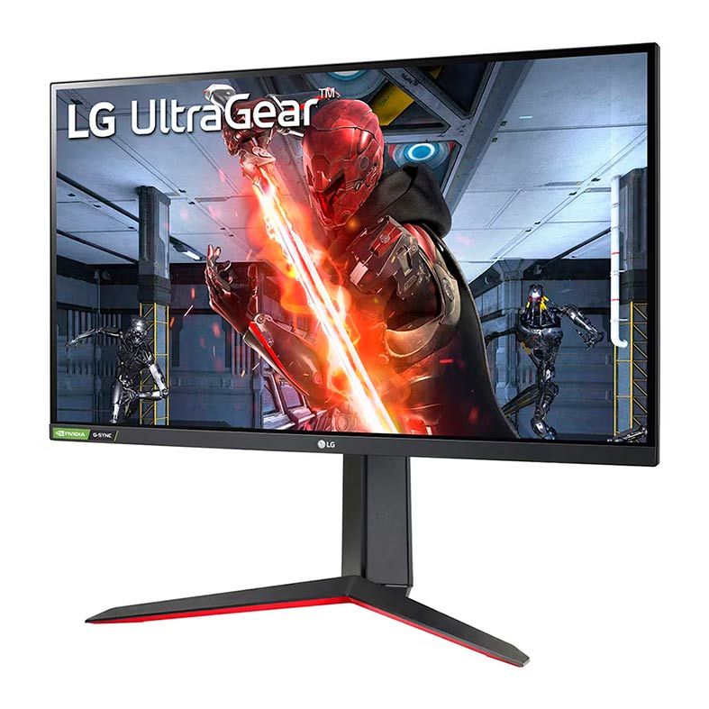 Monitor Gamer LG UltraGear, 27 Pol IPS, FHD, 1ms, 144Hz, Freesync, G-Sync, HDMI/DP, 27GN65R-B