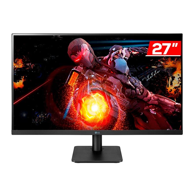 Monitor Gamer LG 27MP400, 27 Pol, IPS, FHD, 5ms, 75Hz, FreeSync, HDMI, 27MP400-B.AWZM