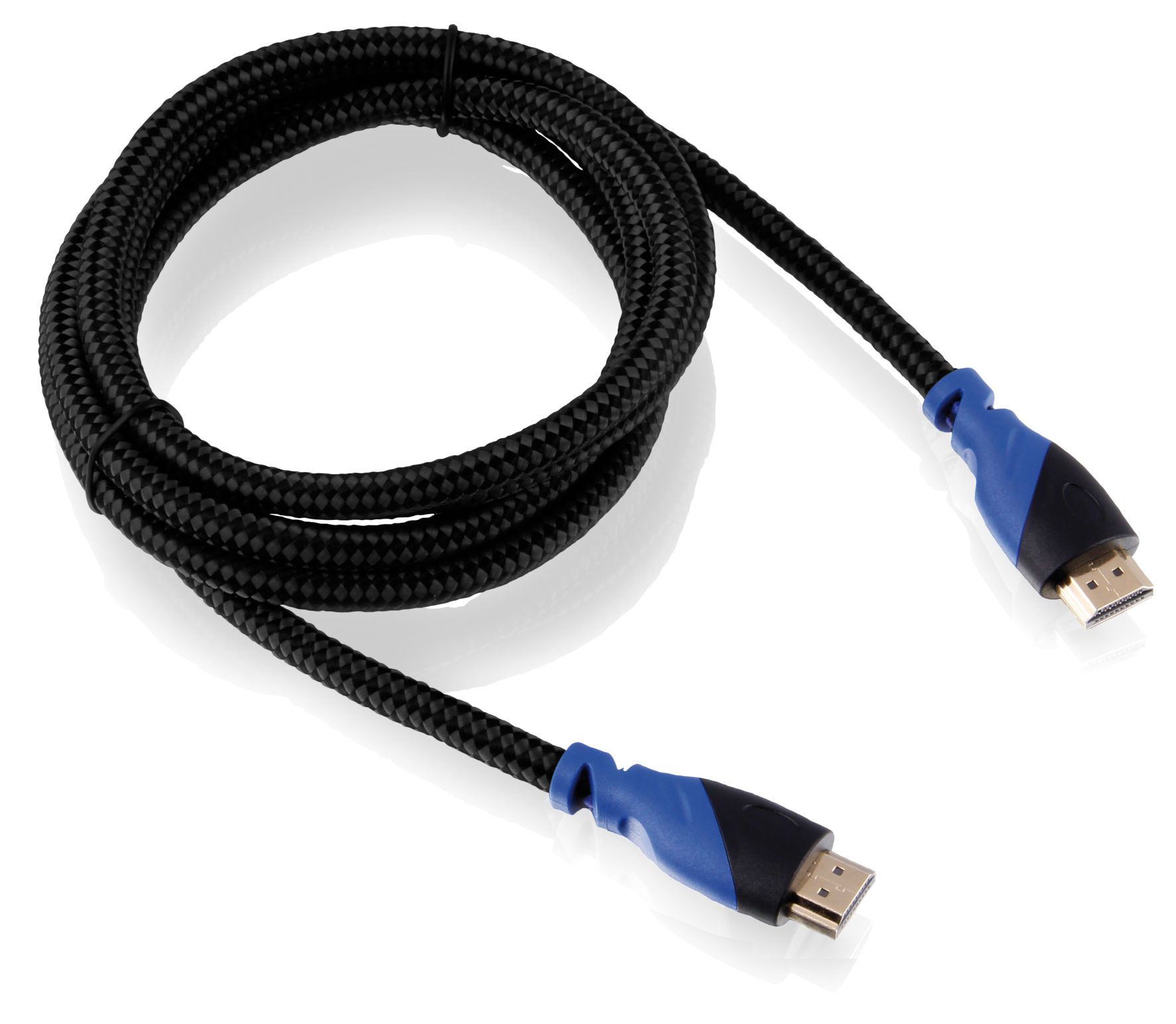 Cabo HDMI Multi 1.4 Nylon 1.8 Metros Preto/Azul, WI235