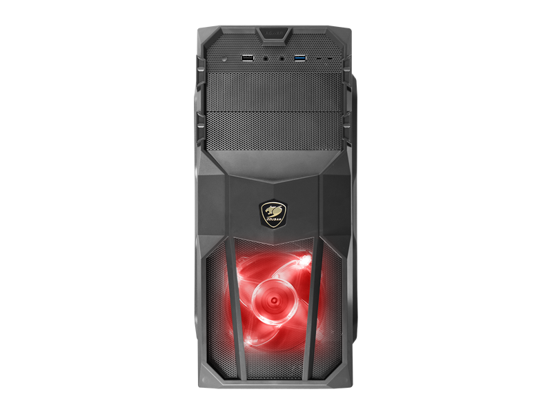 Gabinete Cougar MX200 Black, MX200 - BOX