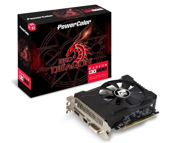 Placa de Video PowerColor Radeon RX 550 2GB GDDR5 Red Dragon 128-bit, AXRX 550 2GBD5-DHA/OC