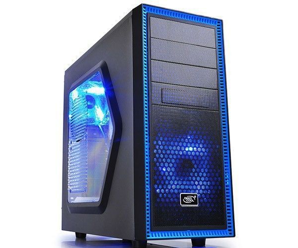 Gabinete DeepCool Tesseract SW Black com Janela, TESSERACT SW-BK
