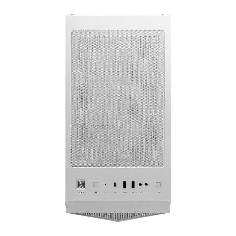 Gabinete Gamer MSI MPG Gungnir 110R White, ARGB, Mid-Tower, Lateral de Vidro, Com 4 Fans, 306-7G10W21-W57