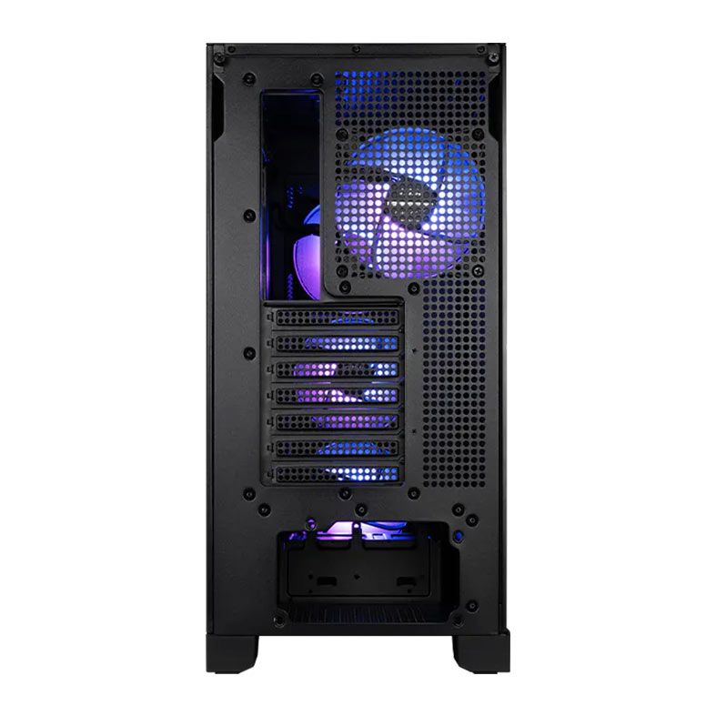 Gabinete Gamer MSI Gungnir 211R Airflow PZ, ARGB, Mid-Tower, Lateral de Vidro, Com 4 Fans, Preto, 306-7G22R12-W57