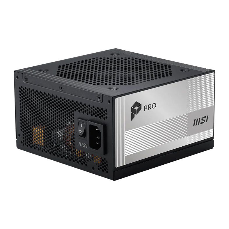 Fonte MSI Pro A1000PL, 1000W, Full Modular, ATX 3.1, PCIe 5.1, 80 Plus Platinum, Preto, 306-7ZPLX19-HD8