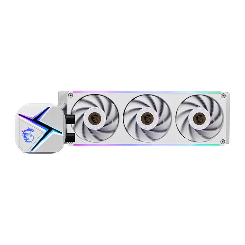 Watercooler MSI MAG Coreliquid C360 V2, ARGB, 360mm, Branco, 306-7ZW2R37-813