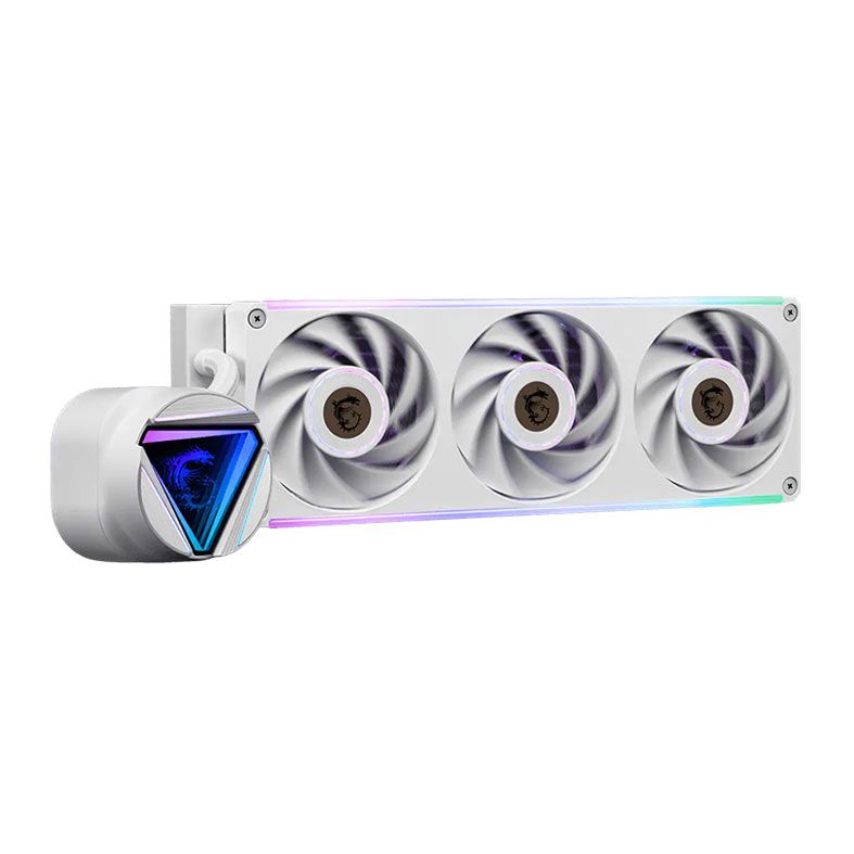 Watercooler MSI MAG Coreliquid C360 V2, ARGB, 360mm, Branco, 306-7ZW2R37-813