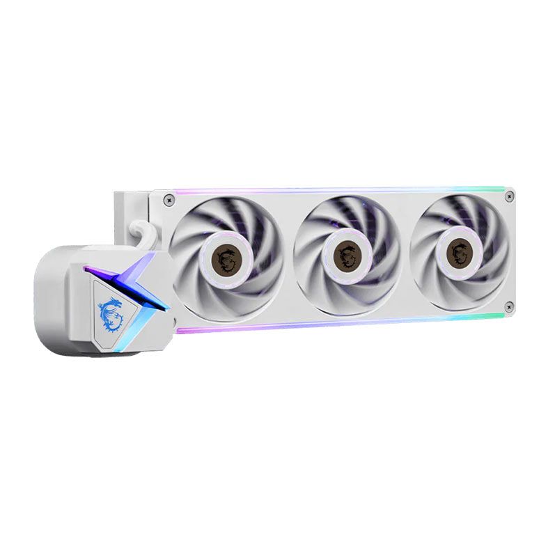 Watercooler MSI MAG Coreliquid C360 V2, ARGB, 360mm, Branco, 306-7ZW2R37-813