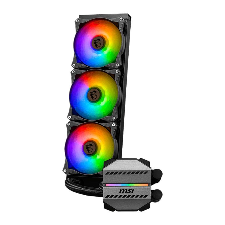 Water Cooler MSI MAG Coreliquid M360, ARGB, 360mm, Preto, 306-7ZW4R24-813