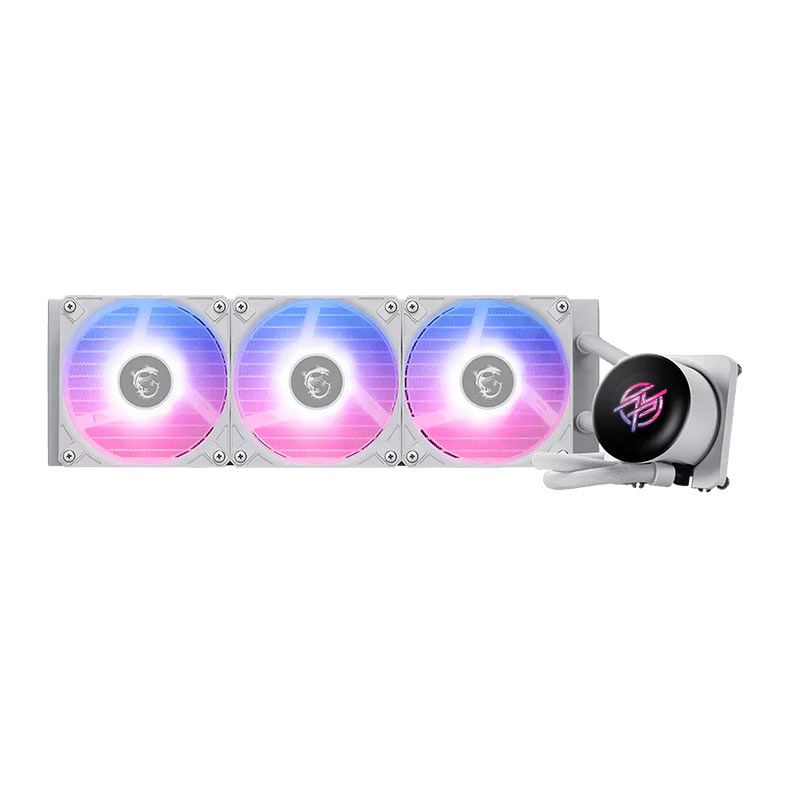 Watercooler MSI MPG Coreliquid P13, ARGB, 360mm, Branco, 306-7ZWGA24-L80