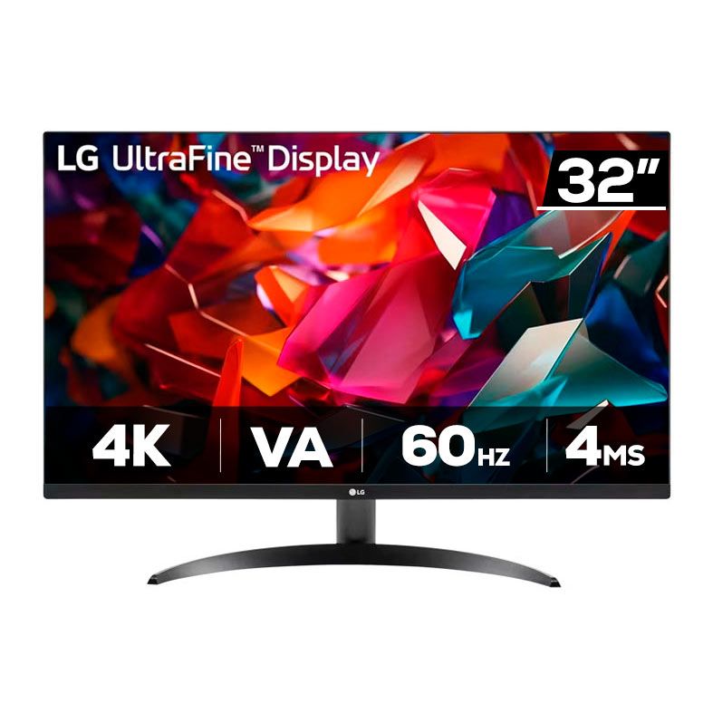 OPENBOX - Monitor LG UltraFine, 32 Pol, VA, 4K, 4ms, 60Hz, Dynamic Action Sync, HDMI/DP, 32UR500K-B