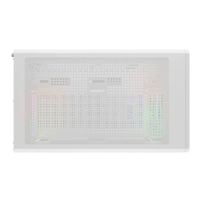 Gabinete Gamer Cougar Airface Pure, RGB, Mid-Tower, Lateral de Vidro, Com 3 Fans, Branco, 382GA50.0002