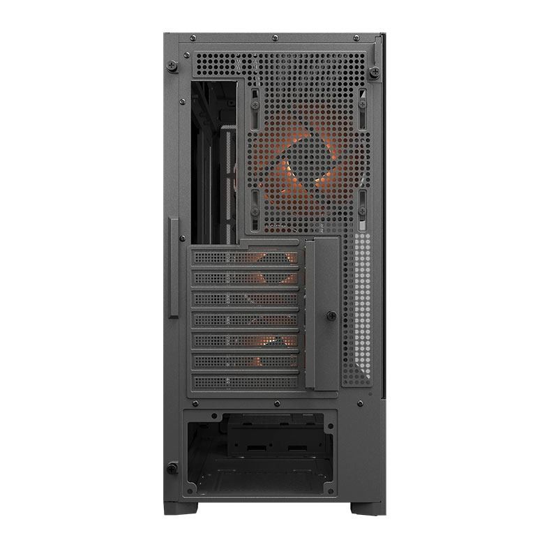 Gabinete Gamer Cougar MX230, ARGB, Mid Tower, Lateral de Vidro, com 4 Fans, Preto, 382PC80.0001