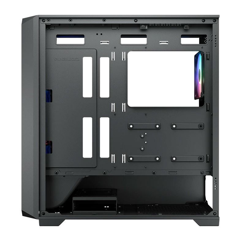 Gabinete Cougar MX600 Air, ARGB, Mid-Tower, Lateral Vidro, Com 4 Fans, Preto, 382SC90.0001