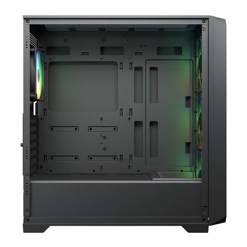 Gabinete Cougar MX600 Air, ARGB, Mid-Tower, Lateral Vidro, Com 4 Fans, Preto, 382SC90.0001